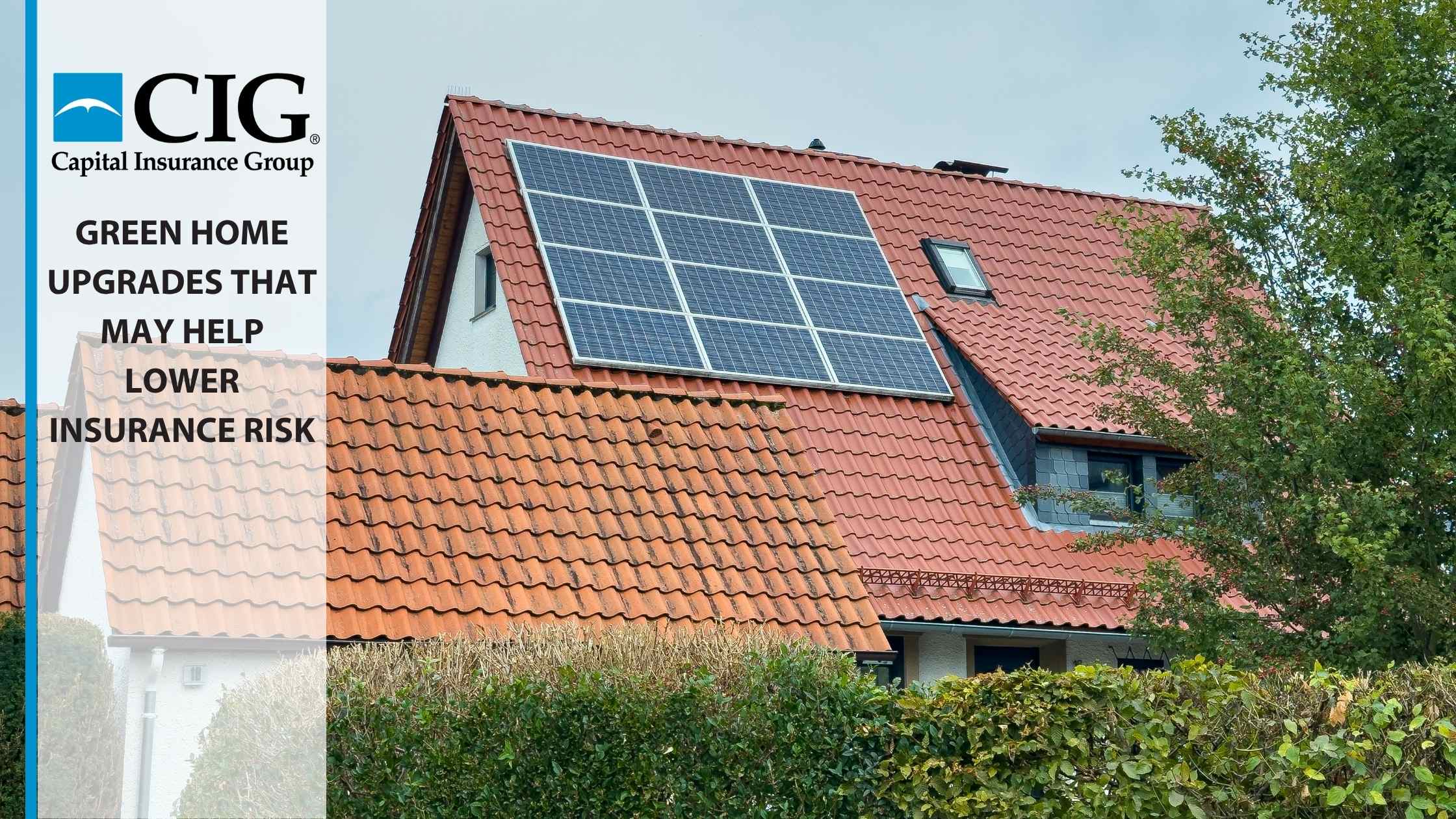 Image result for Green Home Upgrades That May Help Lower Insurance Risk